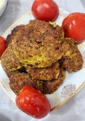 عکسی از دستور کوکوی عدس