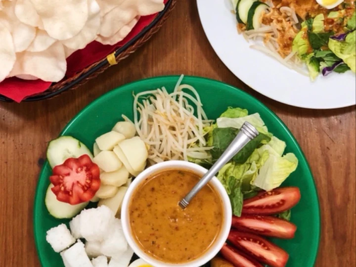 Easy Steps to Prepare|Recipe} Gado Gado (Indonesian Salad with Peanut Dressings) Anti-Fail