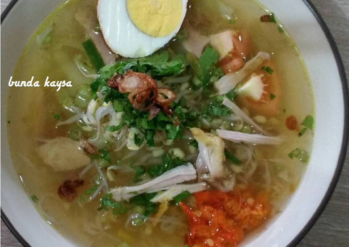 Soto Bening Ayam Kampung