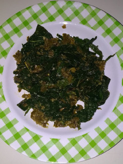 Foto resep Tumis daun singkong cabe hijau