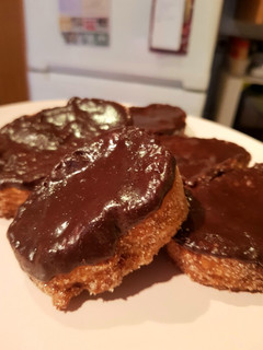 Una foto de Torrijas de chocolate