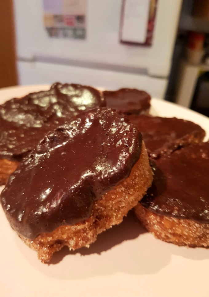 Una foto de Torrijas de chocolate