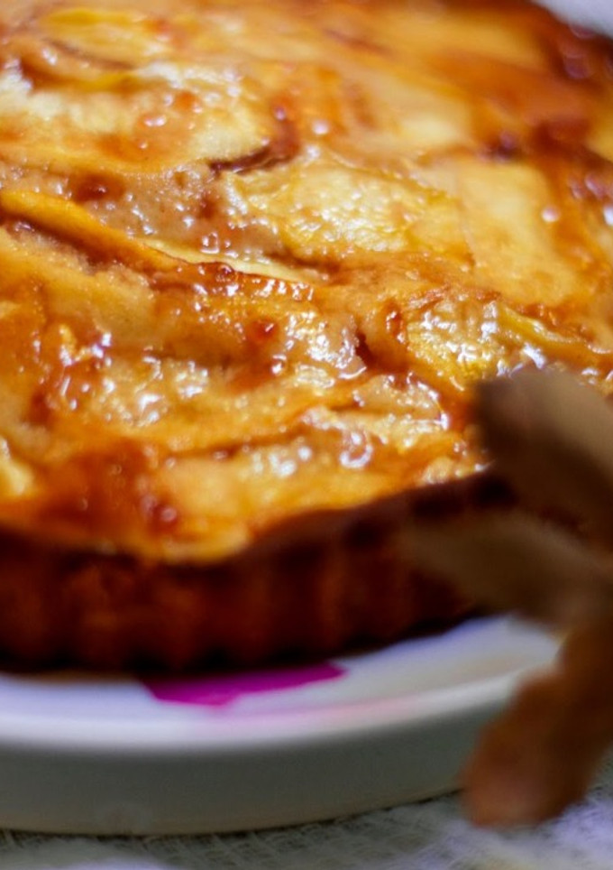 Una foto de Tarta de manzana clásica