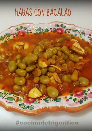 Foto principal de Habas con bacalao