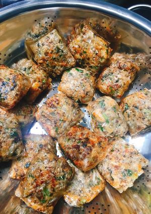 Hình của món Nem cua bể lộ thiên.