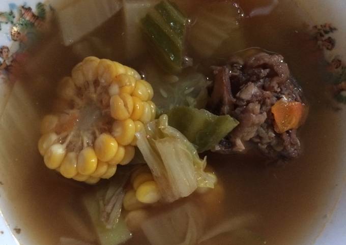 Sayur asem tetelan sapi