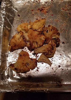A picture of Roasted Italian cauliflower.