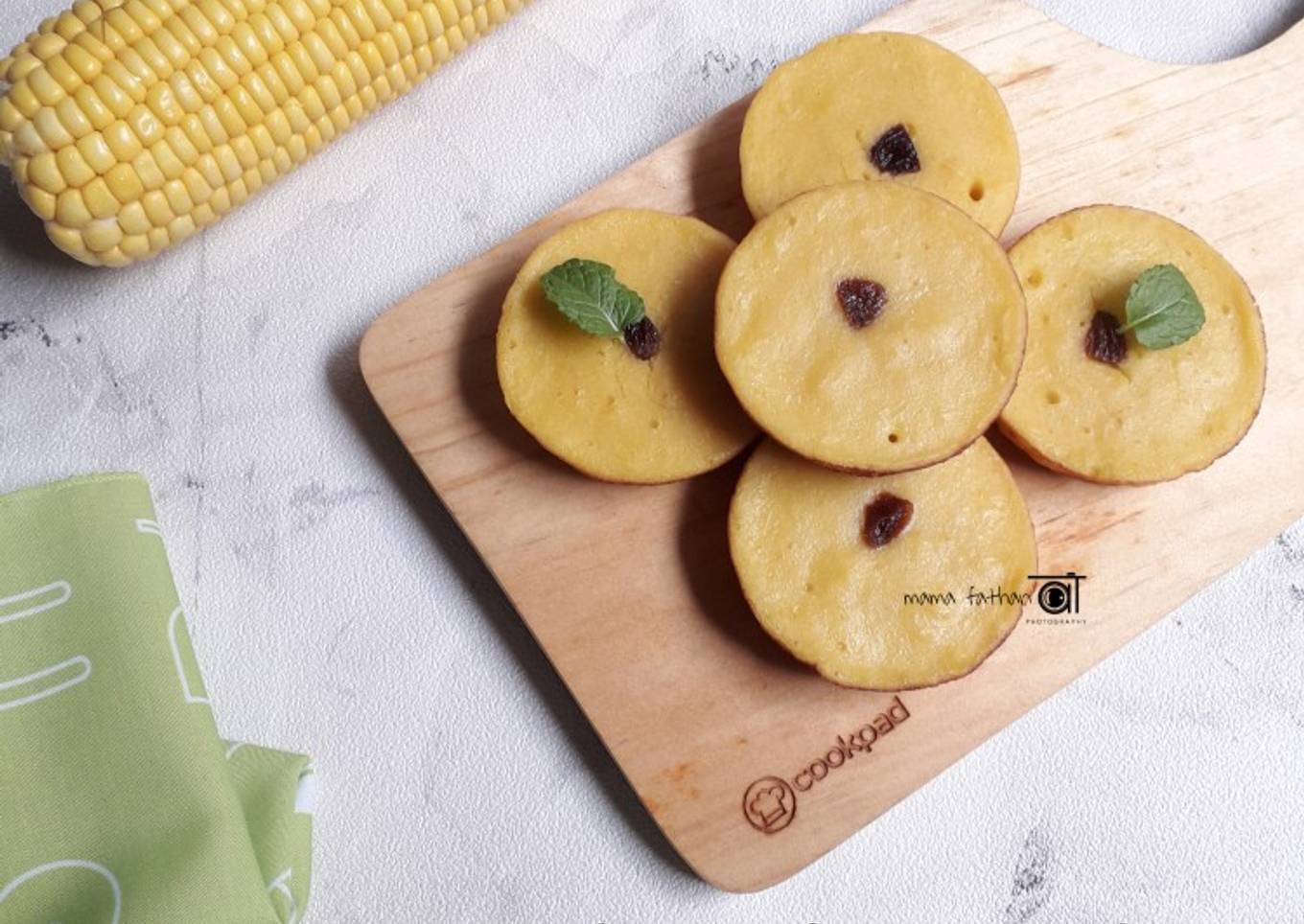 Kue lumpur jagung manis