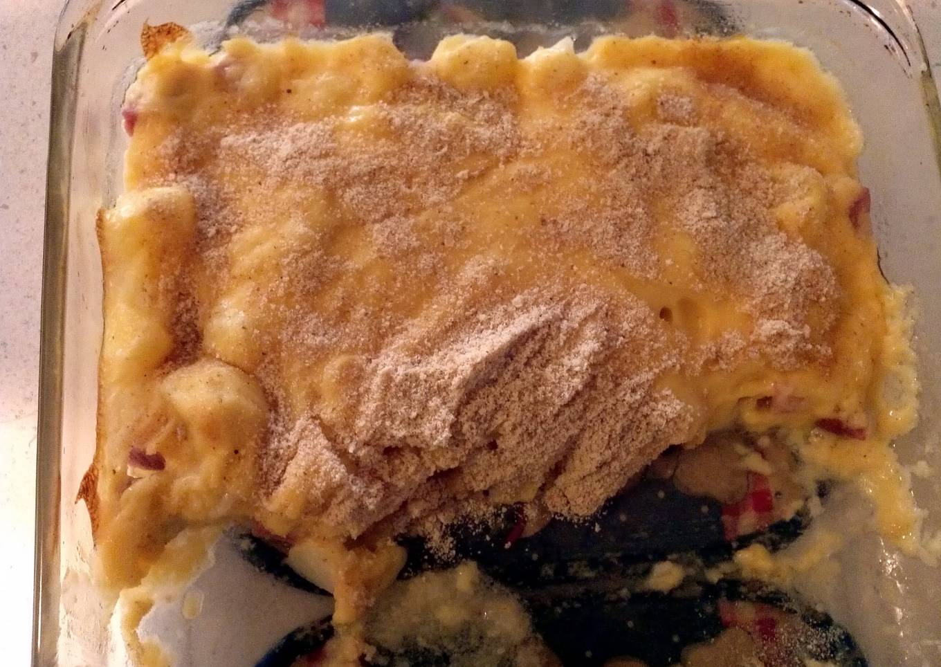 Leftover Ham-n-Potato Casserole