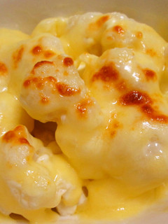 A picture of Delicious Baked Cauliflower with Mayo and Cheese.