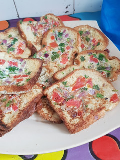 A picture of EGG BREAD TOAST#15miniutesorlesscookingcontest.