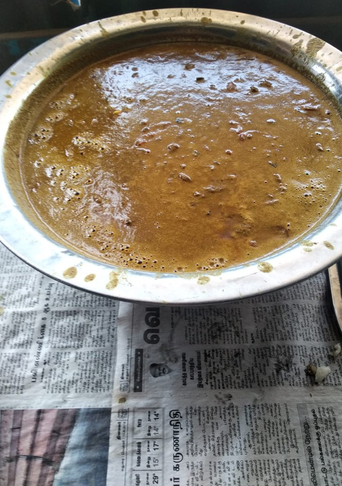 #ஹோட்டல் முறை குடல் குழம்பு செய்முறை முக்கிய புகைப்படம்