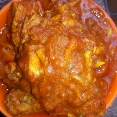 A picture of Chicken rangila.