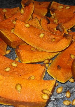 Sült sütőtök recept fotója
