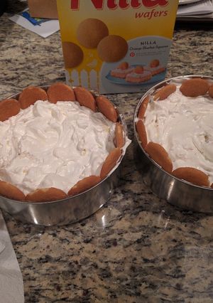 A picture of Banana Pudding.
