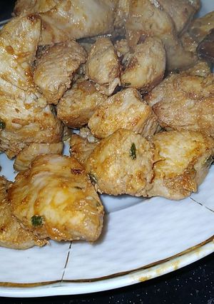 Une photo de Blanc de poulet déglacer au vin blanc et citron