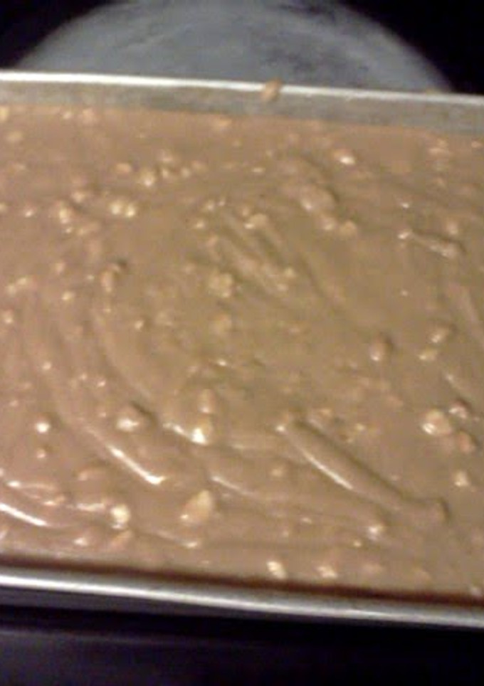 A picture of peanut butter fudge.