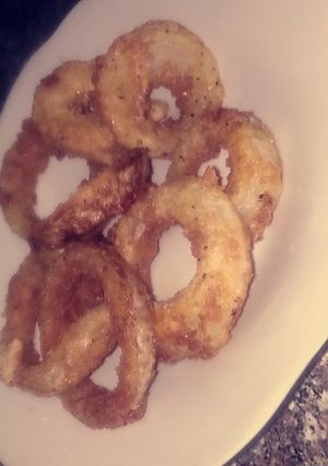 صورة لوصفة حلقات البصل المقرمشة على طريقتي 😋