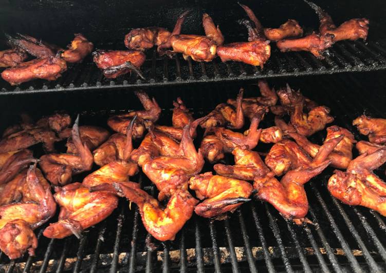 Steps to Make Homemade Bbq whole Wings