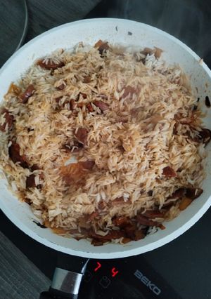 Une photo de Riz au chorizo