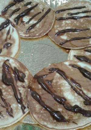 صورة لوصفة بان كيك 😋