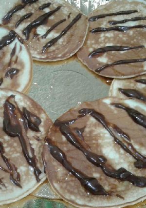 صورة لوصفة بان كيك 😋