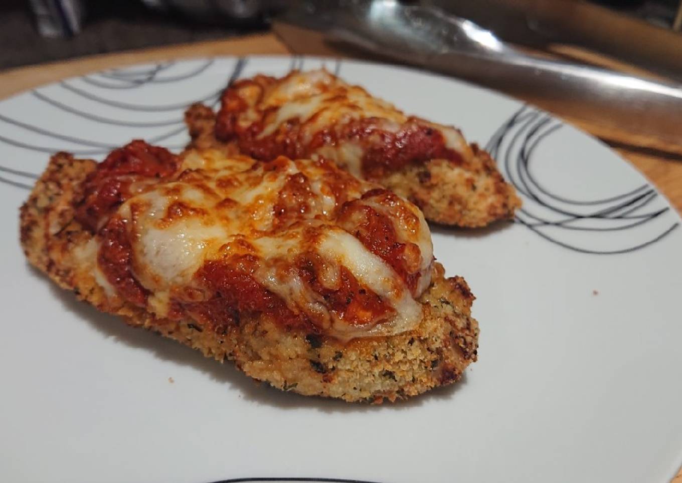 Air-Fried Chicken Parmesan