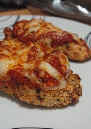 A picture of Air-Fried Chicken Parmesan.