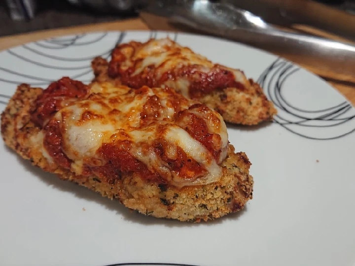Easy Steps to Make Air-Fried Chicken Parmesan the So Delicious Really delicious