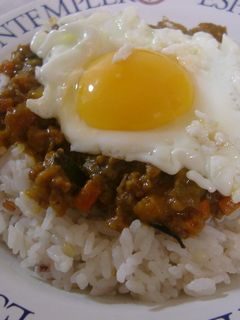 A picture of Vegetable-Packed Dry Curry.