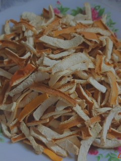 عکسی از دستور خلال پوست پرتقال