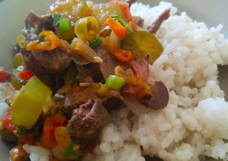 Ati Ampela Bumbu Rujak �?