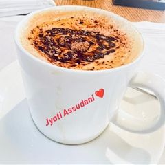 A picture of Hot chocolate drink 🥰😋🍻.