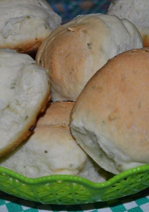 Una foto de Bollos de pan saborizados