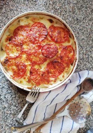 Kartoffelgratin recept fotója