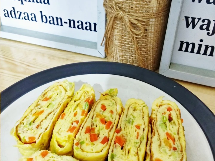 Langkah Mudah untuk Membuat Resep Gyeran Mari (Telur dadar Korea) yang Menggugah Selera Anti Ribet, Uenak Banget