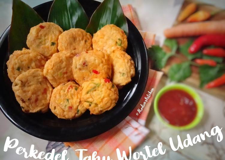 🥕Perkedel Tahu Wortel Udang🥕