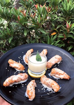 Foto resep Leng Hong Kien aka Udang Balut Mayonnaise
