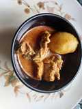 বিনা তেলে চিকেন কারি(bina tele chicken curry recipe in Bengali)
