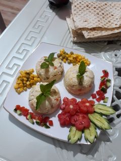 عکسی از دستور سالاد الویه