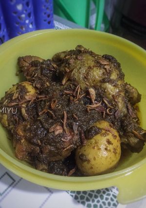 Foto resep Rendang Ayam dan Telur