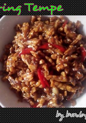 Foto resep Kering tempe pedas manis
