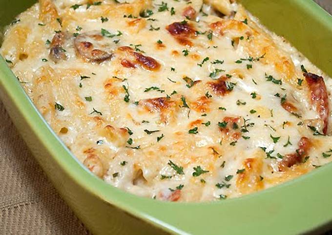 Recipe of Any-night-of-the-week Baked Cheesy Chicken Penne