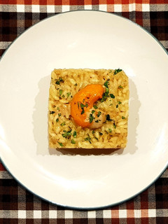 Foto di Risotto con corallo di capasanta
