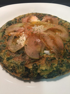 Una foto de Tortilla de espinacas