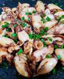 Mực sữa rim nước mắm