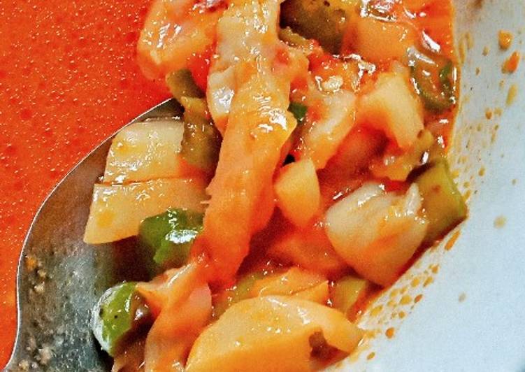 鈦光伓 Jamur tiram kuah cabe