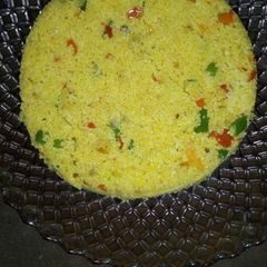 A picture of Fried couscous.