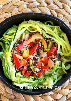 Une photo de Couronne de courgette