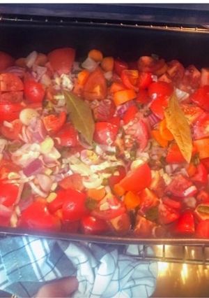 Une photo de Sauce tomate au four